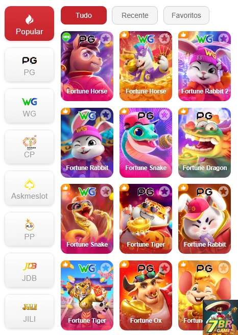 Experiência de Jogos 7brgame.com